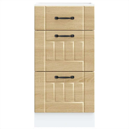 Base da Cucina Lucca Rovere Sonoma in Legno Multistrato