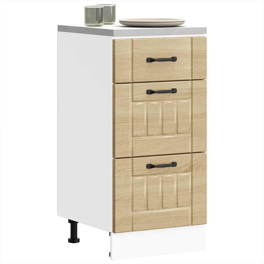 Base da Cucina Lucca Rovere Sonoma in Legno Multistrato - homemem39