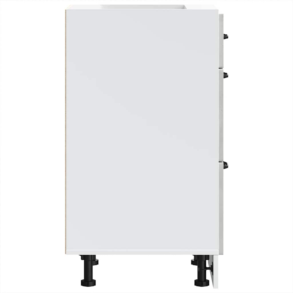 Base da Cucina Lucca Grigio Cemento in Legno Multistrato - homemem39