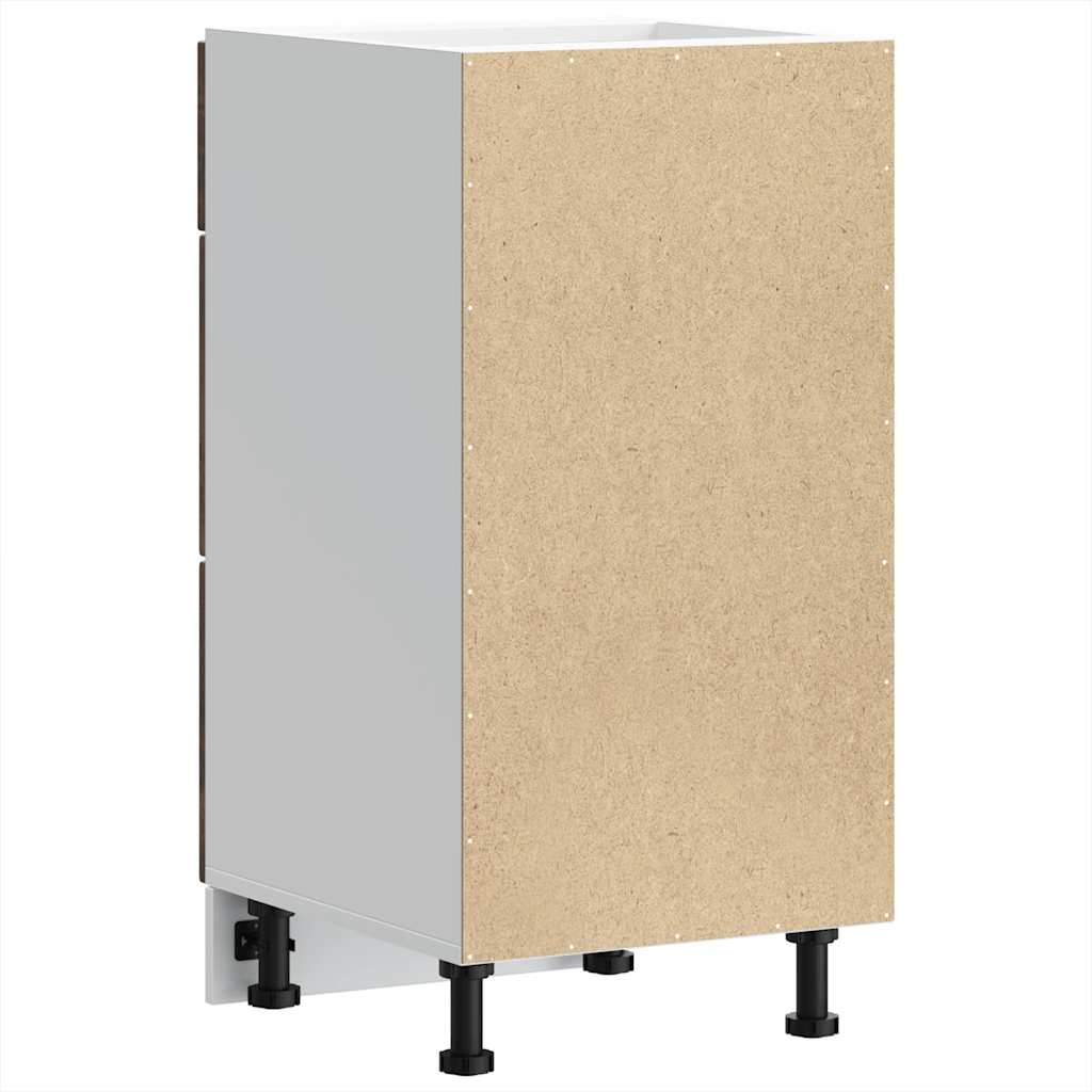 Base da Cucina Lucca Rovere Fumo in Legno Multistrato | homemem39