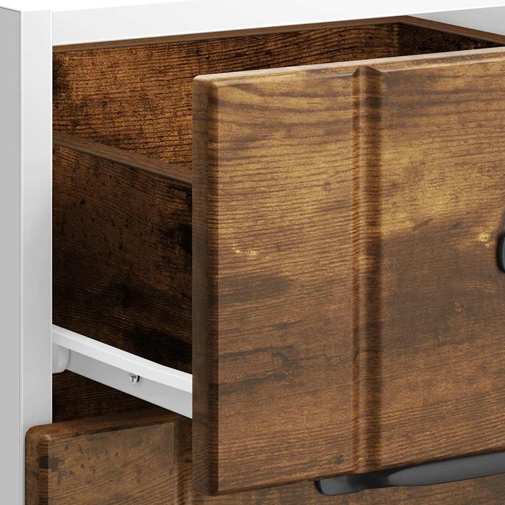 Base da Cucina Lucca Rovere Fumo in Legno Multistrato