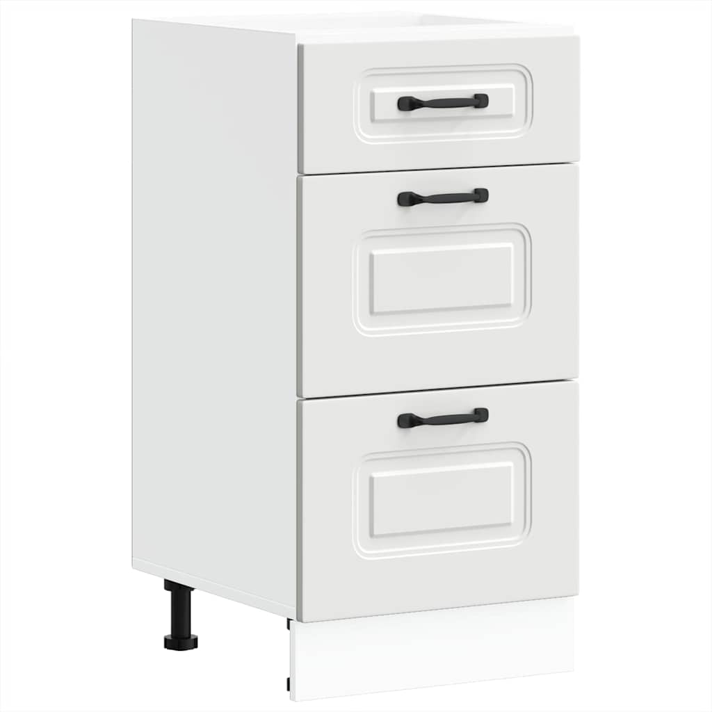 Base da Cucina Kalmar Bianco in Legno Multistrato