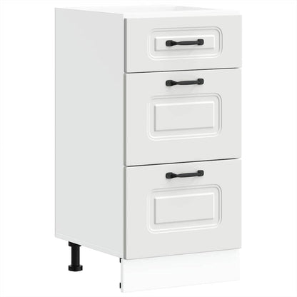 Base da Cucina Kalmar Bianco in Legno Multistrato