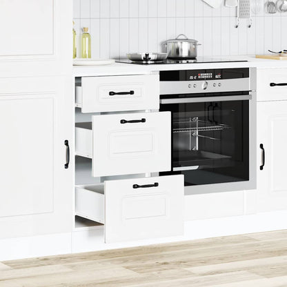 Base da Cucina Kalmar Bianco in Legno Multistrato