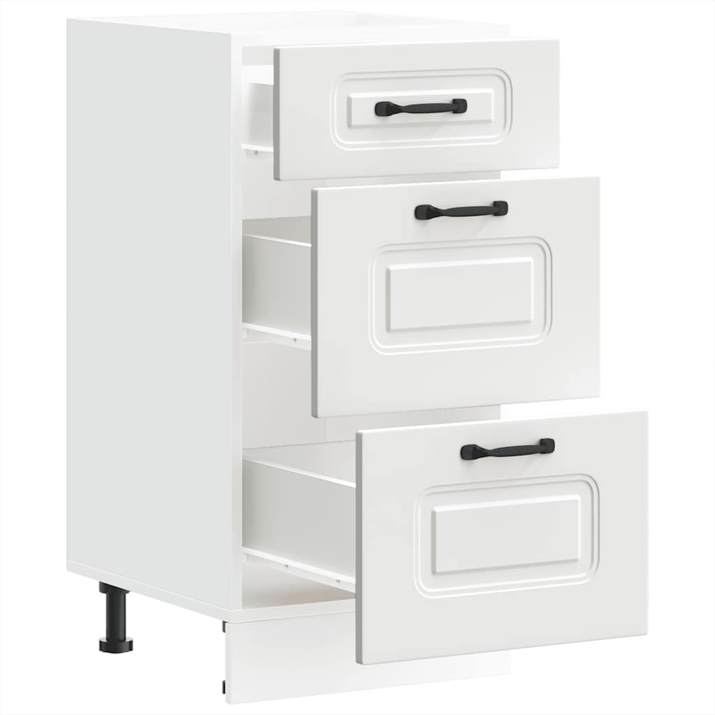 Base da Cucina Kalmar Bianco in Legno Multistrato