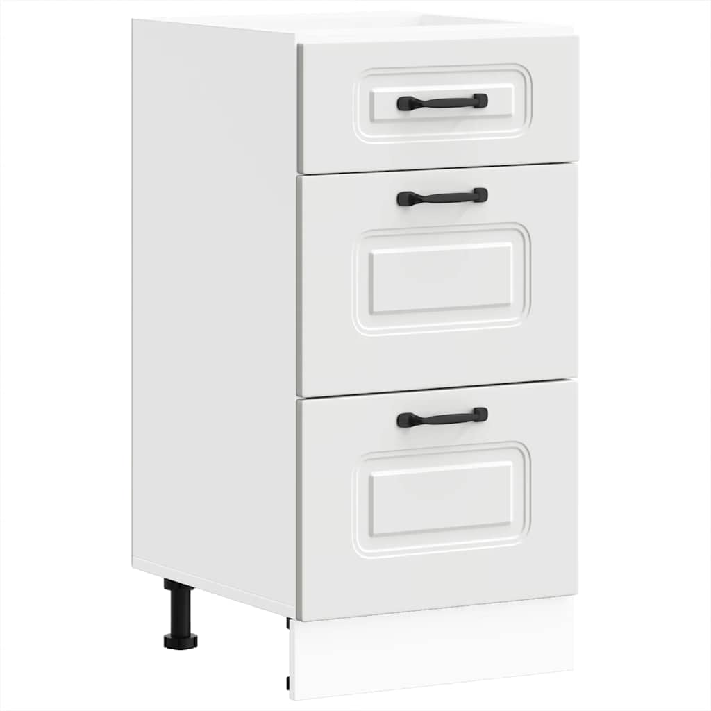 Base da Cucina Kalmar Bianco in Legno Multistrato