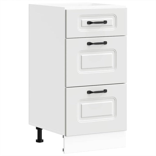 Base da Cucina Kalmar Bianco in Legno Multistrato