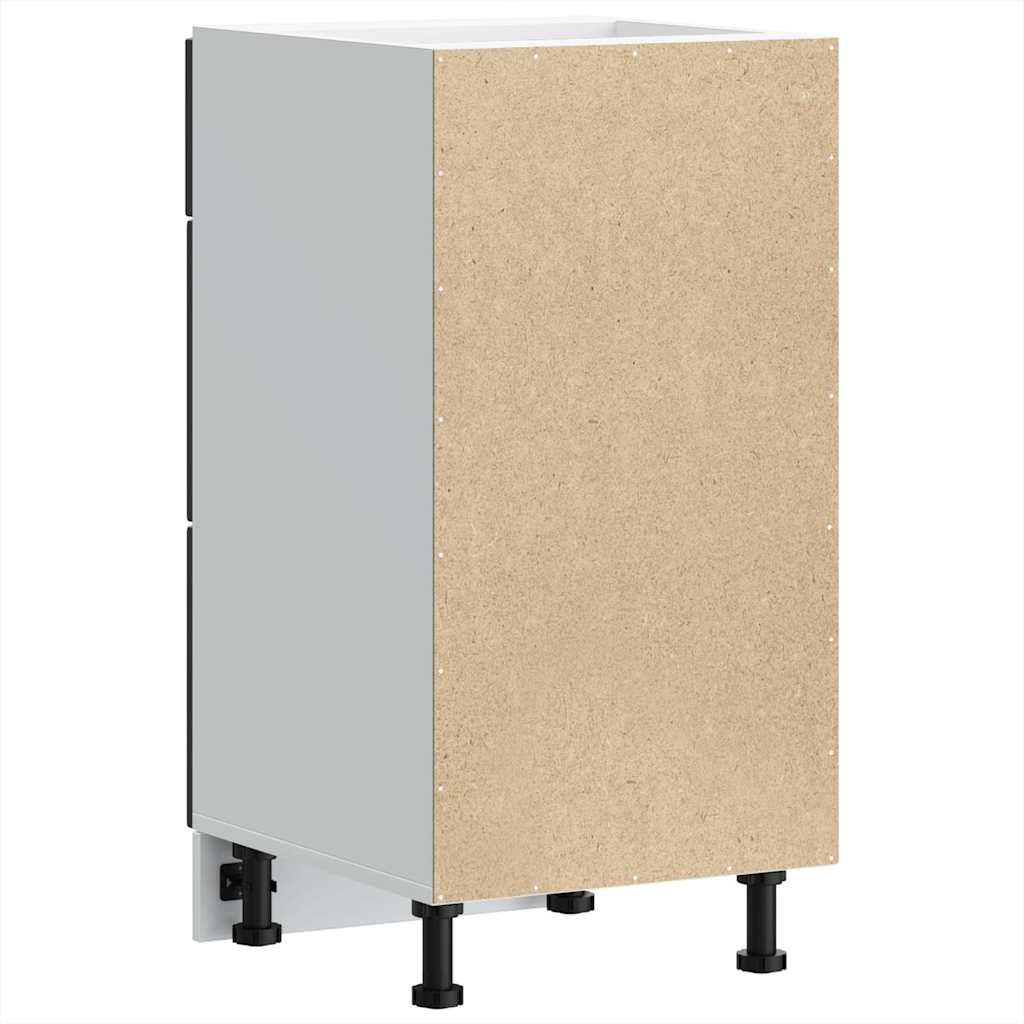 Base da Cucina Kalmar Nero in Legno Multistrato - homemem39