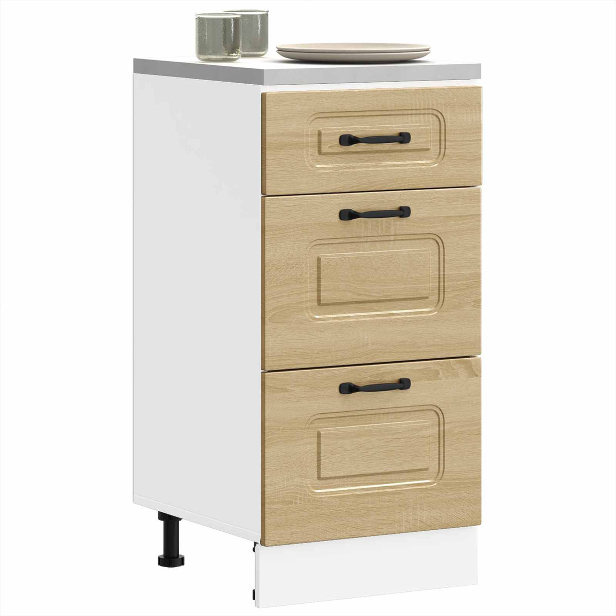 Base da Cucina Kalmar Rovere Sonoma in Legno Multistrato