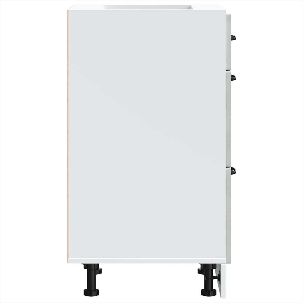 Base da Cucina Kalmar Grigio Cemento in Legno Multistrato - homemem39