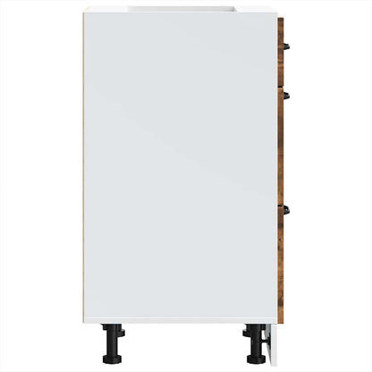 Base da Cucina Kalmar Rovere Fumo in Legno Multistrato - homemem39