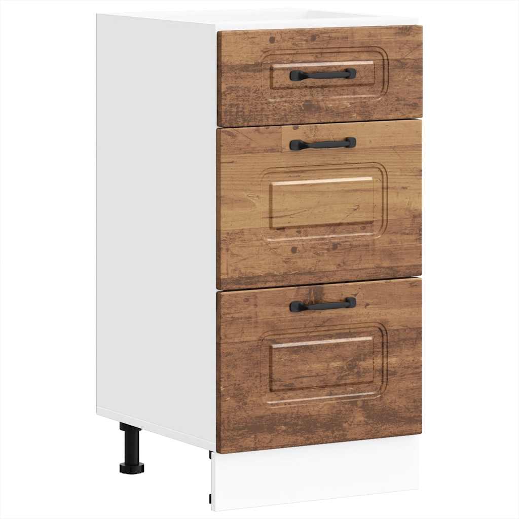 Base da Cucina Kalmar Legno Vecchio in Legno Multistrato