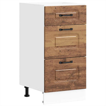 Base da Cucina Kalmar Legno Vecchio in Legno Multistrato