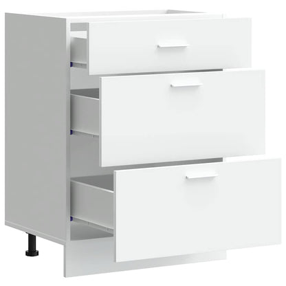 Base da Cucina “Lyon” Bianco in Legno Multistrato - homemem39