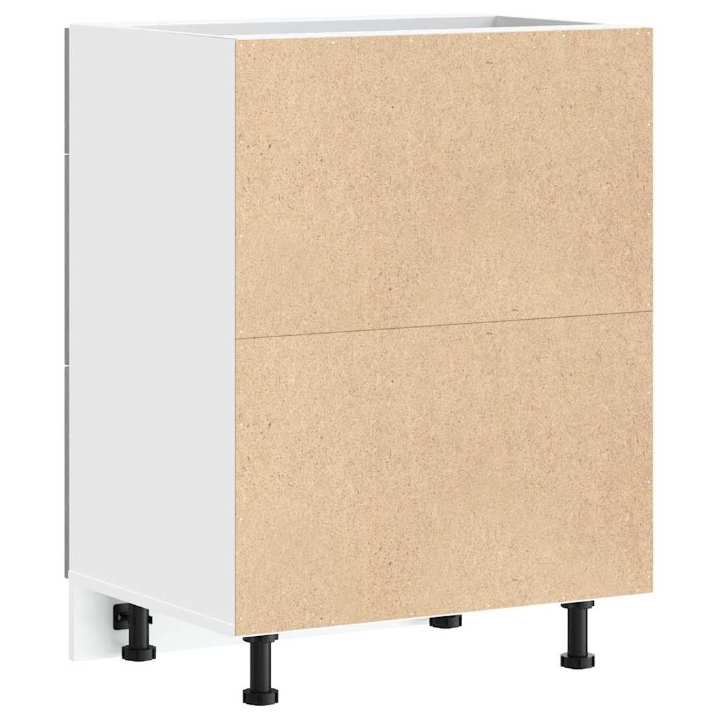 Base da Cucina “Lyon” Grigio Cemento in Legno Multistrato - homemem39