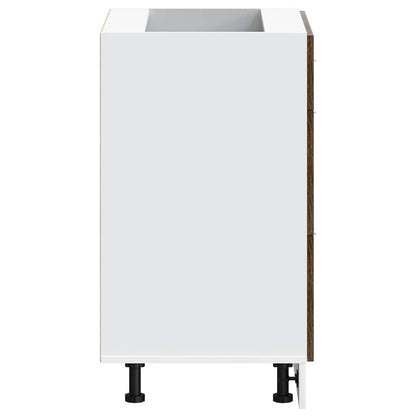 Base da Cucina “Lyon” Rovere Fumo in Legno Multistrato