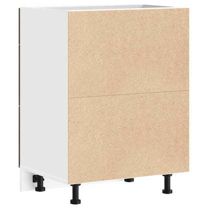 Base da Cucina “Lyon” Rovere Fumo in Legno Multistrato