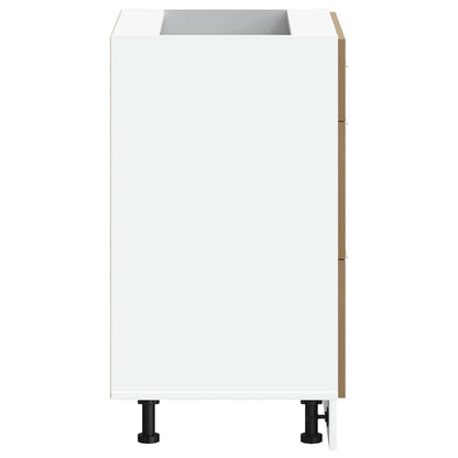 Base da Cucina “Lyon” Rovere Artigianale Legno Multistrato