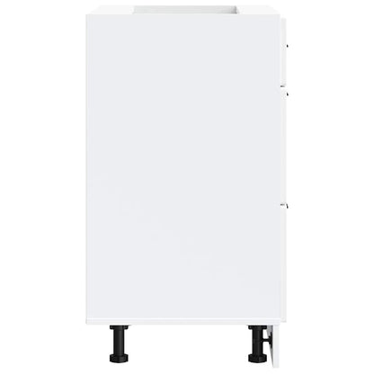 Base da Cucina Porto Bianco in Legno Multistrato - homemem39