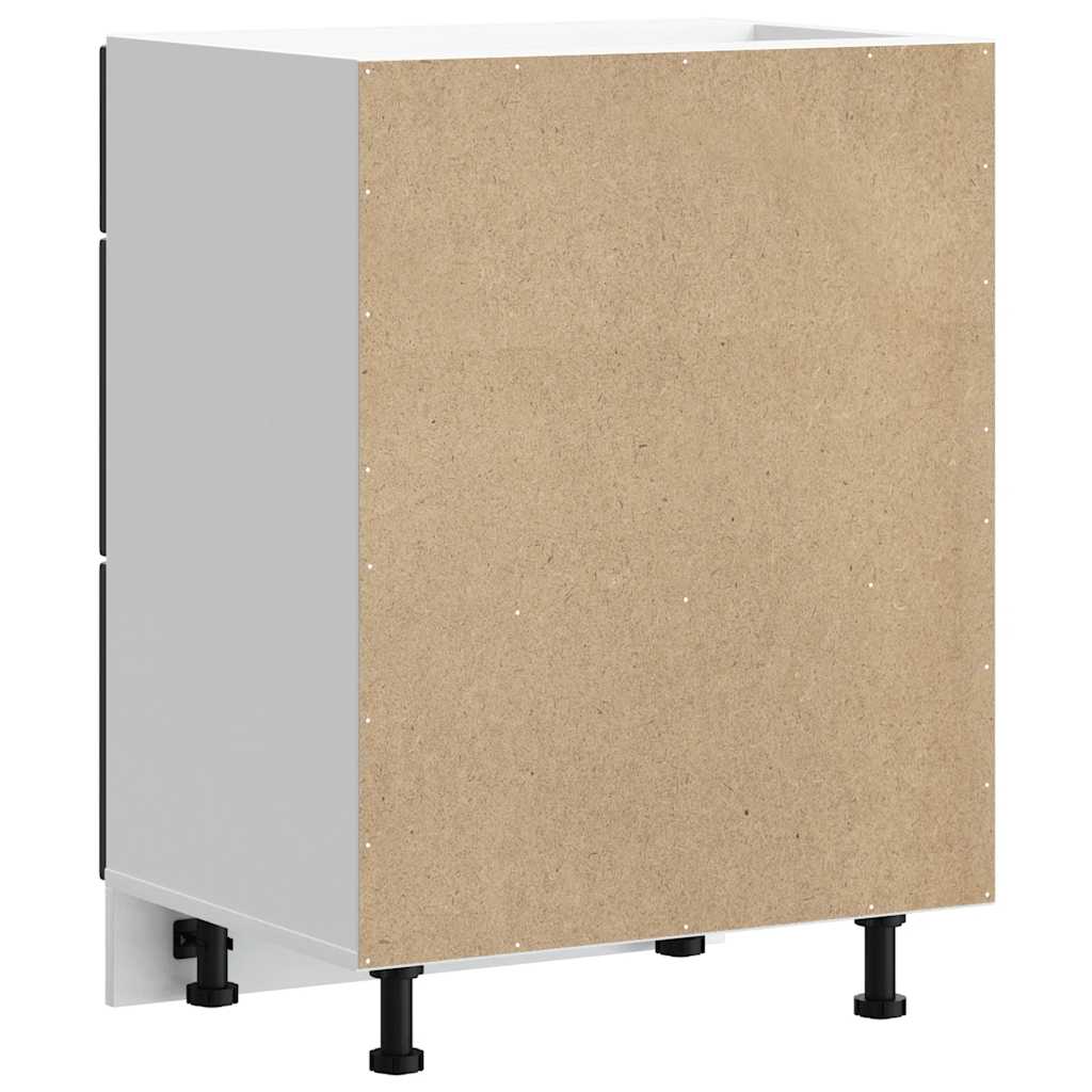 Base da Cucina Porto Nero in Legno Multistrato - homemem39