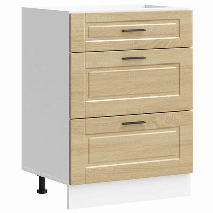 Base da Cucina Porto Rovere Sonoma in Legno Multistrato - homemem39