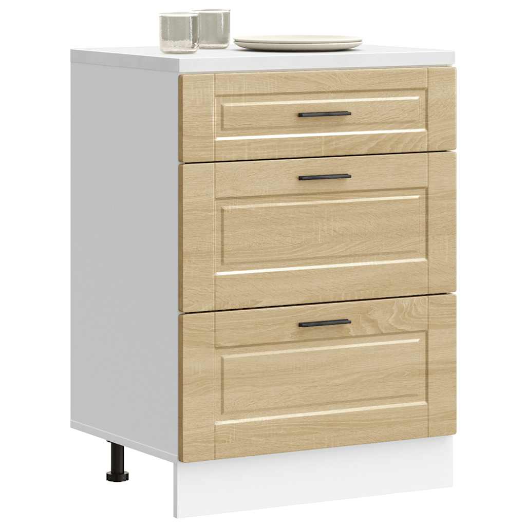 Base da Cucina Porto Rovere Sonoma in Legno Multistrato - homemem39