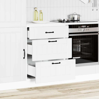 Base da Cucina Lucca Bianco in Legno Multistrato