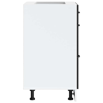 Base da Cucina Lucca Nero in Legno Multistrato - homemem39