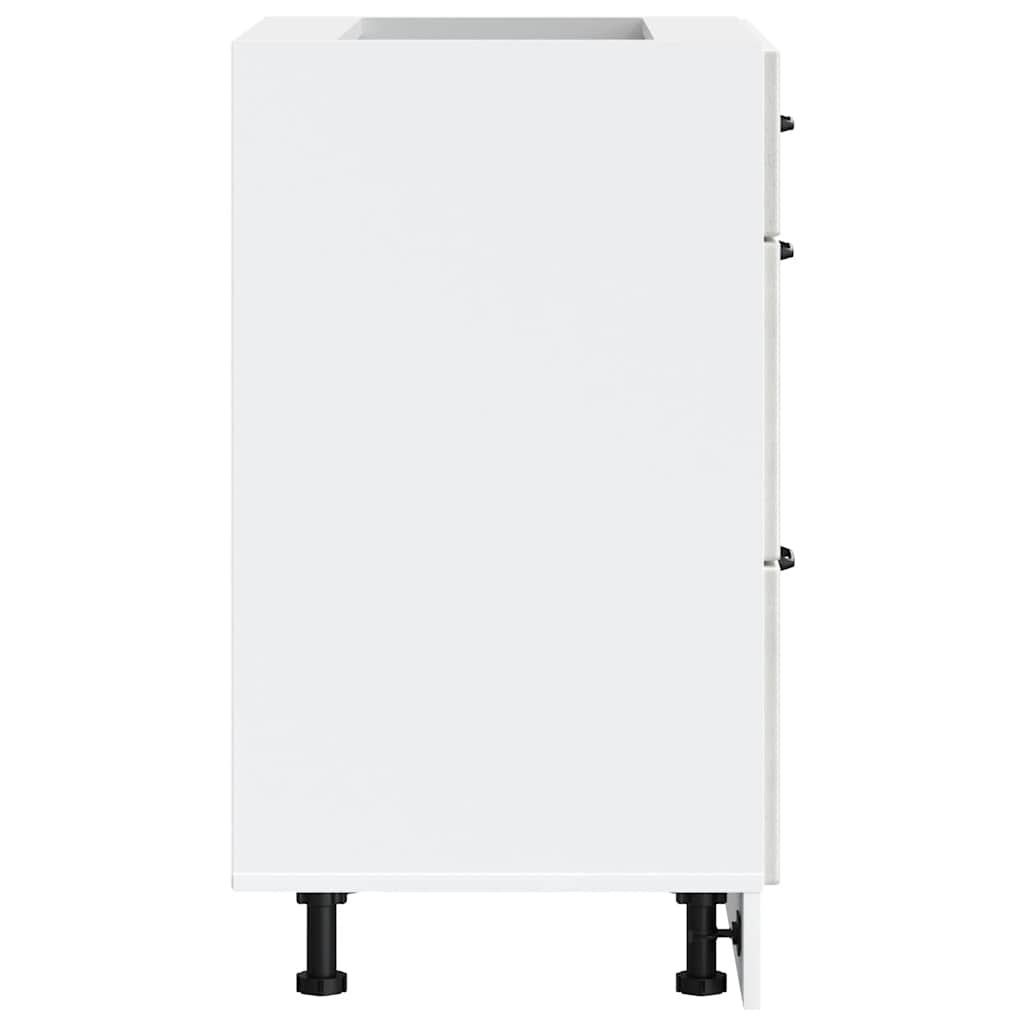 Base da Cucina Lucca Grigio Cemento in Legno Multistrato - homemem39