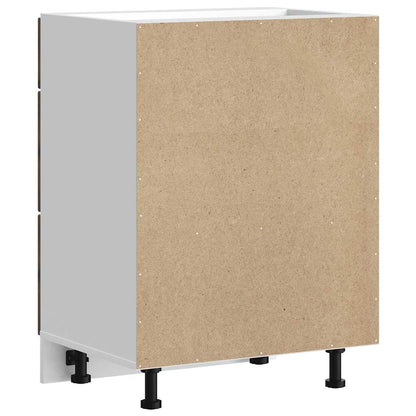 Base da Cucina Lucca Rovere Fumo in Legno Multistrato - homemem39