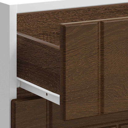 Base da Cucina Lucca Rovere Marrone in Legno Multistrato