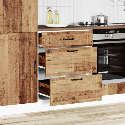 Base da Cucina Lucca Legno Antico in Legno Multistrato | homemem39