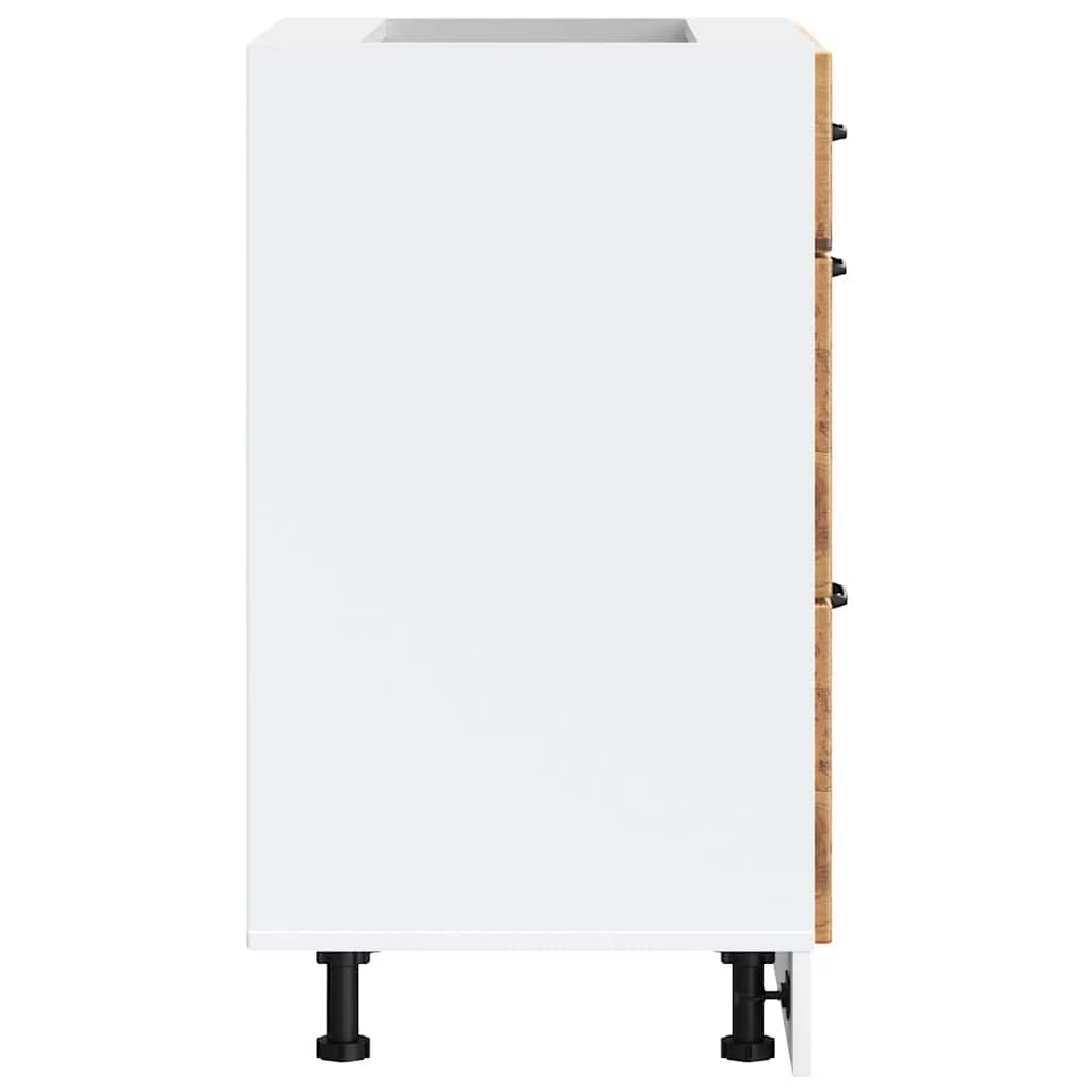 Base da Cucina Lucca Legno Antico in Legno Multistrato - homemem39