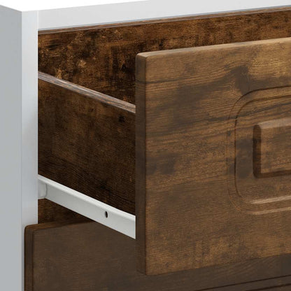 Base da Cucina Kalmar Rovere Fumo in Legno Multistrato | homemem39