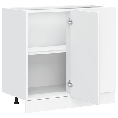 Mobile Base Lavello “Lyon” Bianco in Legno Multistrato