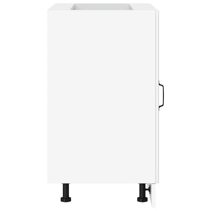 Mobile Base Lavello “Lyon” Bianco in Legno Multistrato