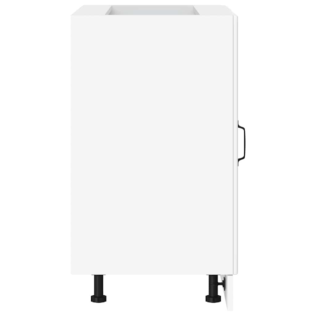 Mobile base da cucina “Lyon” Bianco in Legno Multistrato - homemem39