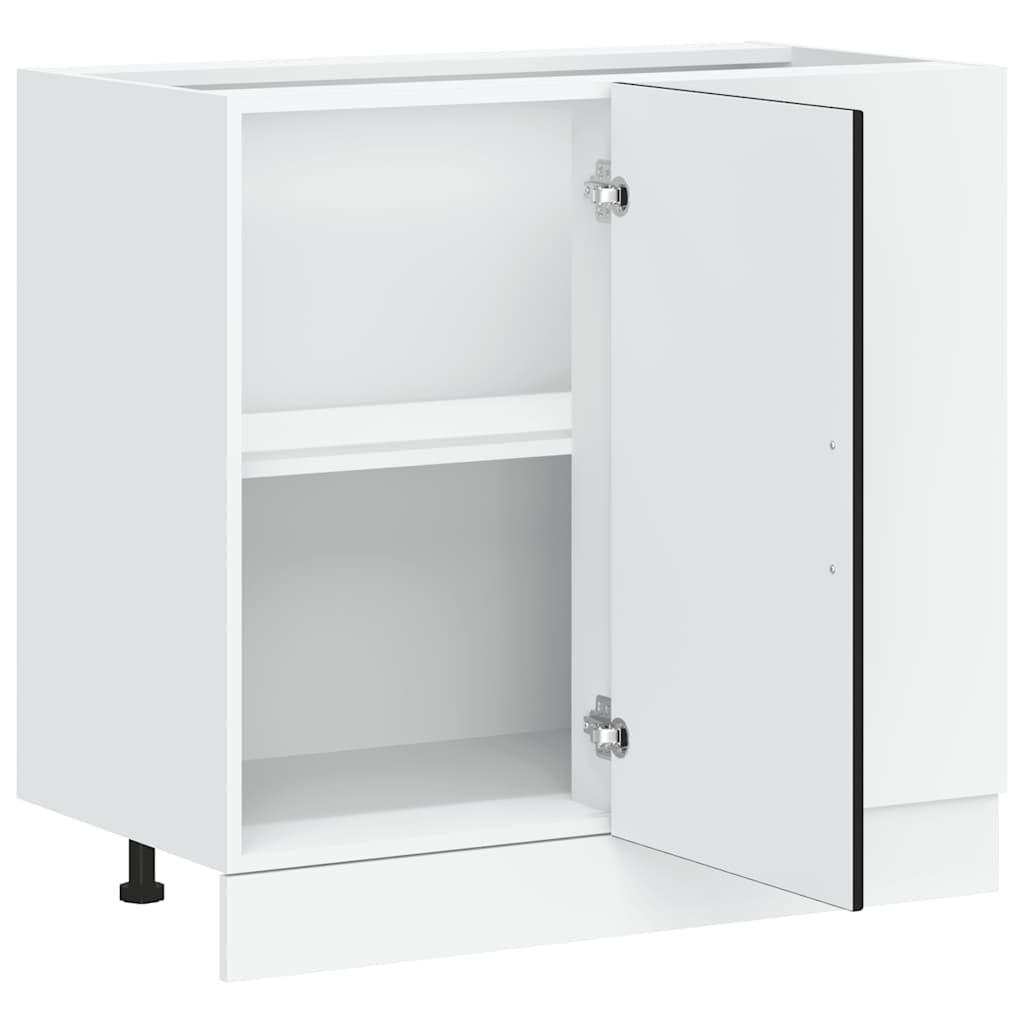 Mobile base da cucina “Lyon” Nero in Legno Multistrato - homemem39