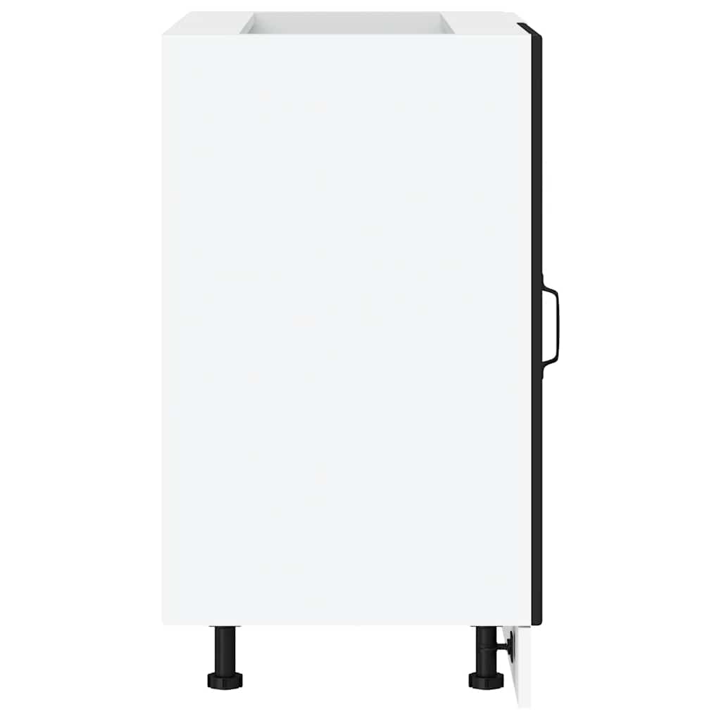 Mobile base da cucina “Lyon” Nero in Legno Multistrato - homemem39