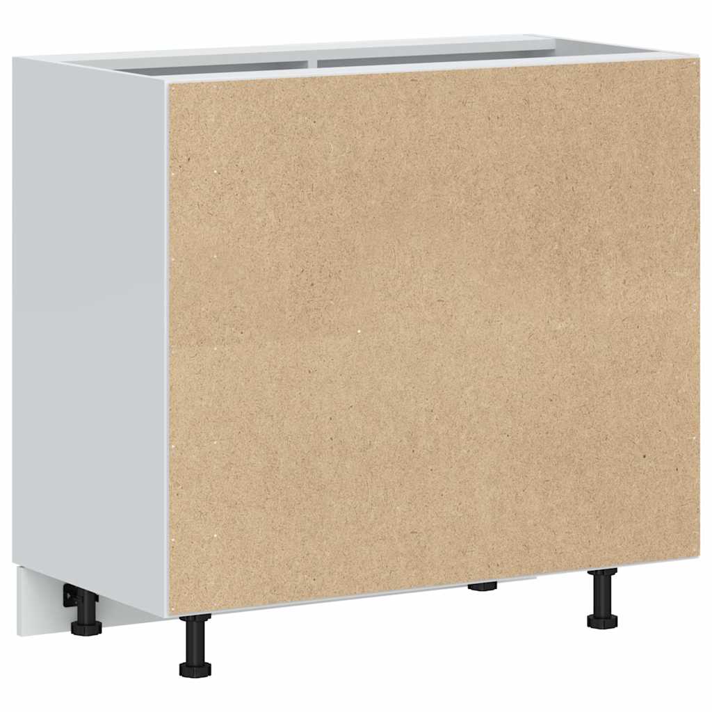 Mobile base da cucina “Lyon” Nero in Legno Multistrato - homemem39