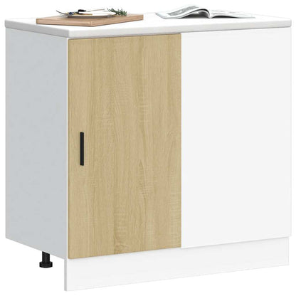 Mobile Base Lavello “Lyon” Rovere Sonoma in Legno Multistrato