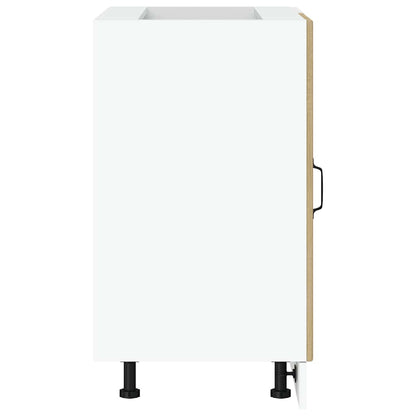 Mobile base da cucina “Lyon” Rovere Sonoma in Legno Multistrato - homemem39