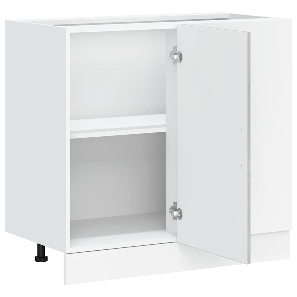 Mobile base da cucina “Lyon” Grigio Cemento in Legno Multistrato - homemem39