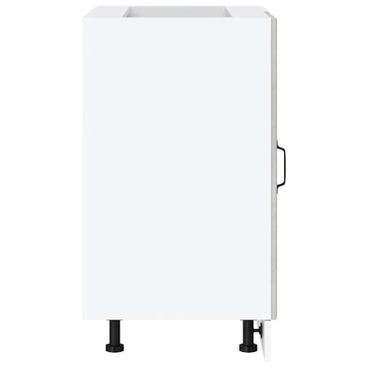 Mobile base da cucina “Lyon” Grigio Cemento in Legno Multistrato - homemem39