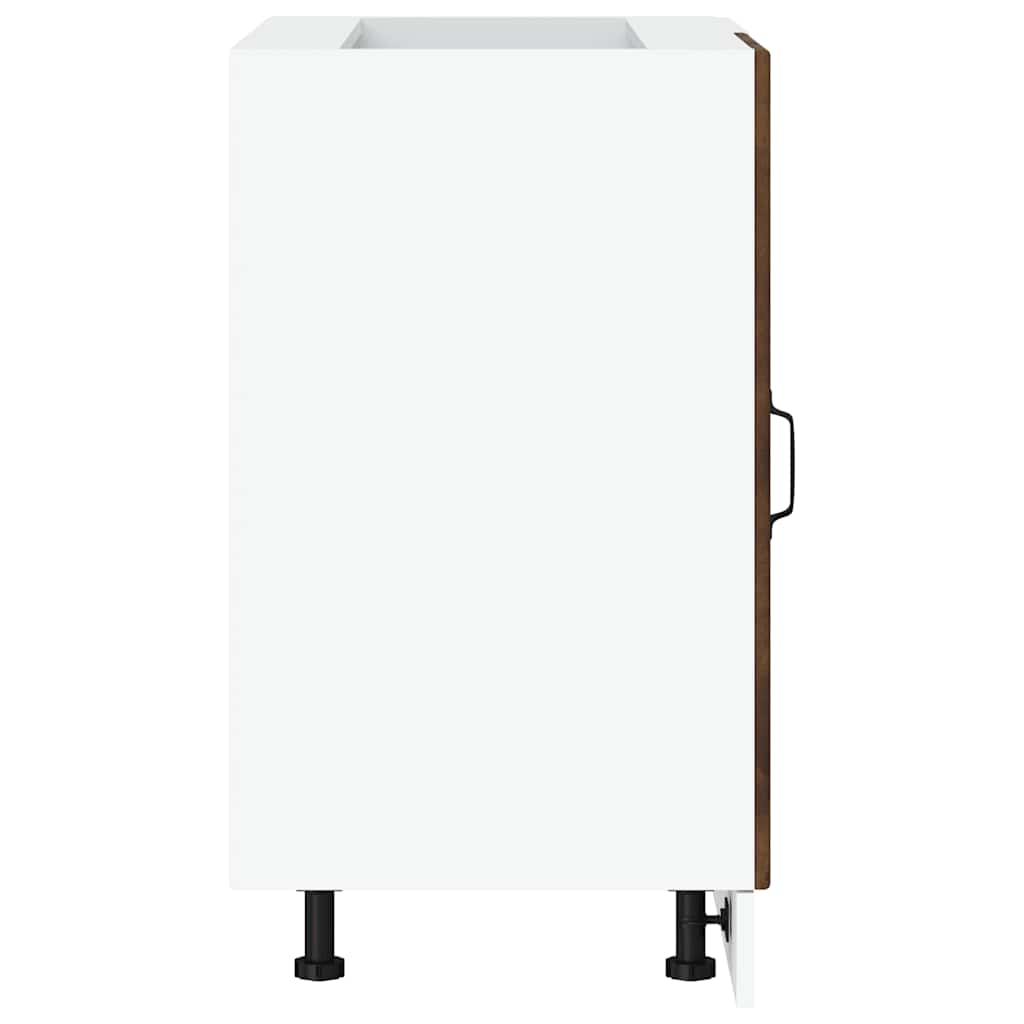 Mobile base da cucina “Lyon” Rovere Fumo in Legno Multistrato - homemem39