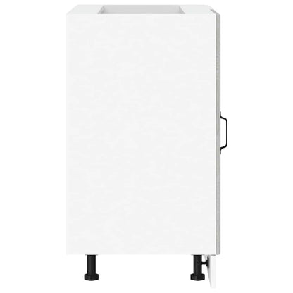 Mobile base da cucina “Lyon” Grigio Sonoma in Legno Multistrato - homemem39