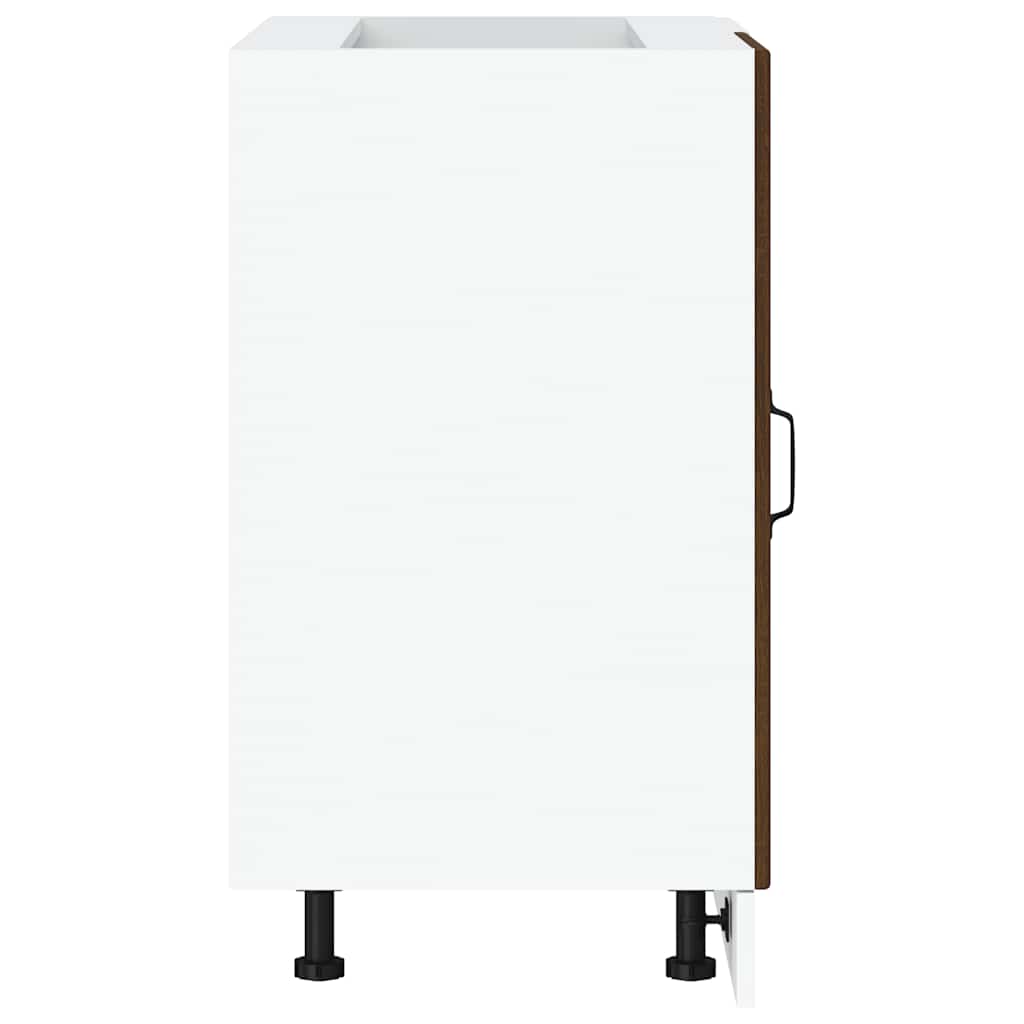 Mobile base da cucina “Lyon” Rovere Marrone in Legno Multistrato - homemem39