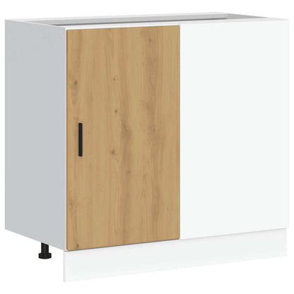 Mobile Base Lavello “Lyon” Rovere Artigianale - homemem39