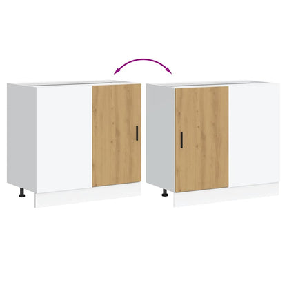 Mobile Base Lavello “Lyon” Rovere Artigianale - homemem39