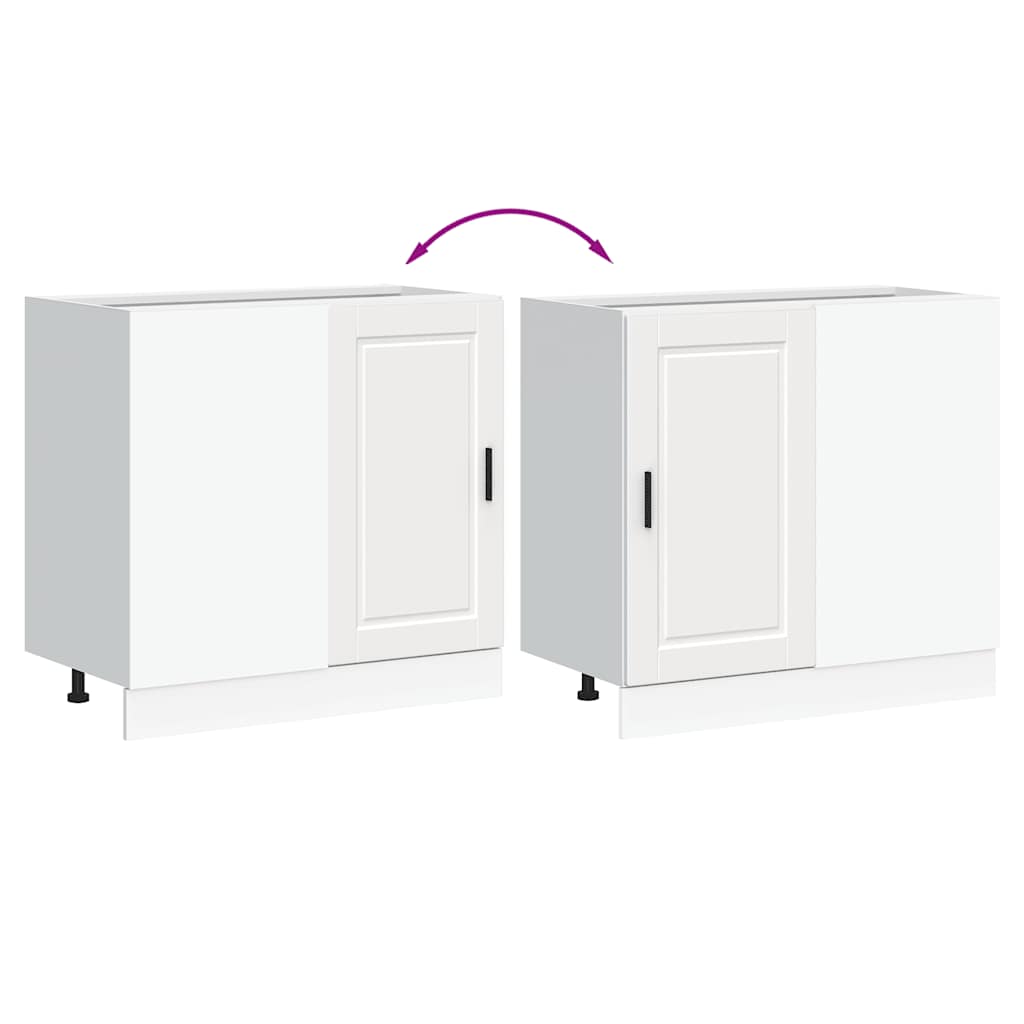 Base da Cucina Porto Bianco in Legno Multistrato - homemem39